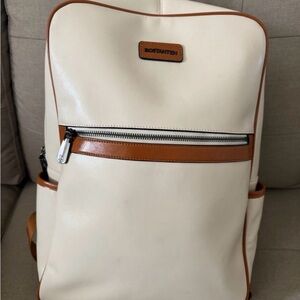 BOSTANTEN VRBA Leather Laptop Backpack Creativity for Women